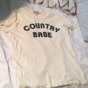 Junk food shirt country babe